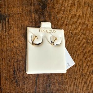 14K Gold Hoop Earrings